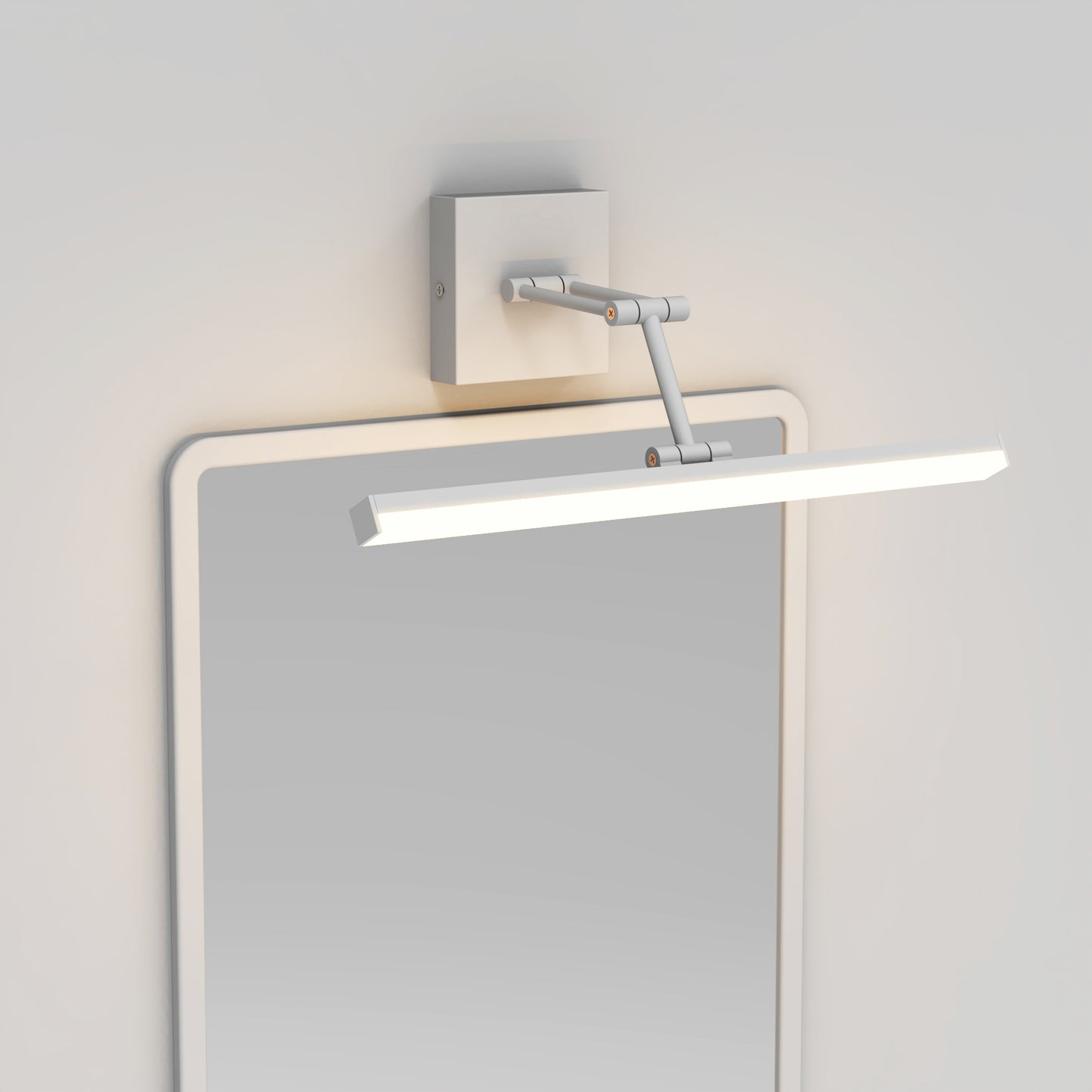 Aluminum Vanity Led Bathroom Lighting 19.09 Inch SY-V015-WHITE