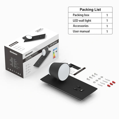 18W Rotatable Usb Bedside Wall Lights SY-I1010