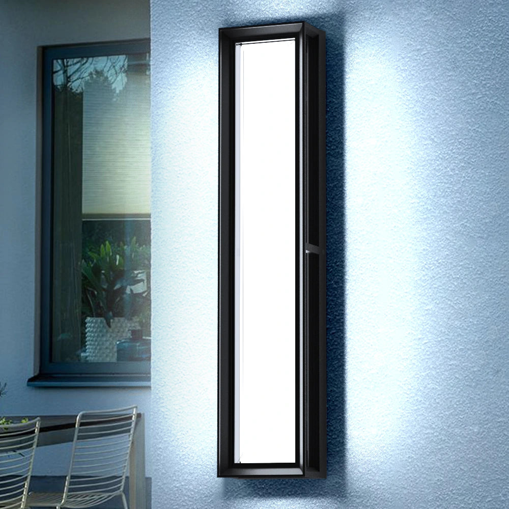 24 Inch Dimmable Aluminum Led Porch Black Outdoor Wall Lights SY-O9056-D