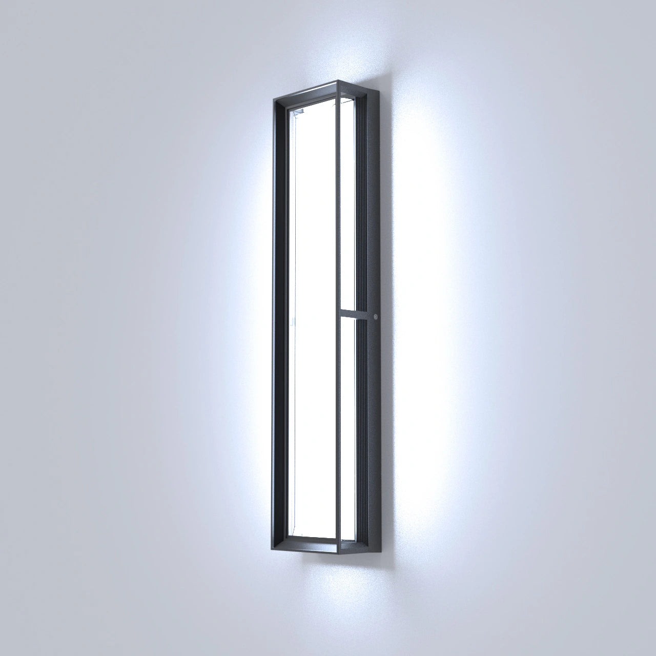 24 Inch Dimmable Aluminum Led Porch Black Outdoor Wall Lights SY-O9056-D