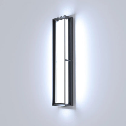 24 Inch Dimmable Aluminum Led Porch Black Outdoor Wall Lights SY-O9056-D