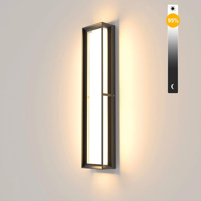 24 Inch Dimmable Aluminum Led Porch Black Outdoor Wall Lights SY-O9056-D