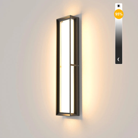 24 Inch Dimmable Aluminum Led Porch Black Outdoor Wall Lights SY-O9056-D