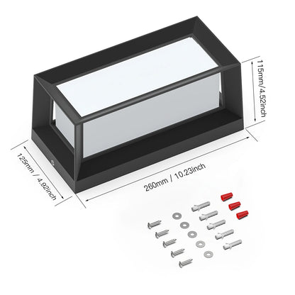 Exterior Wall Sconce Outdoor Black Porch Light Fixtures SY-O4021