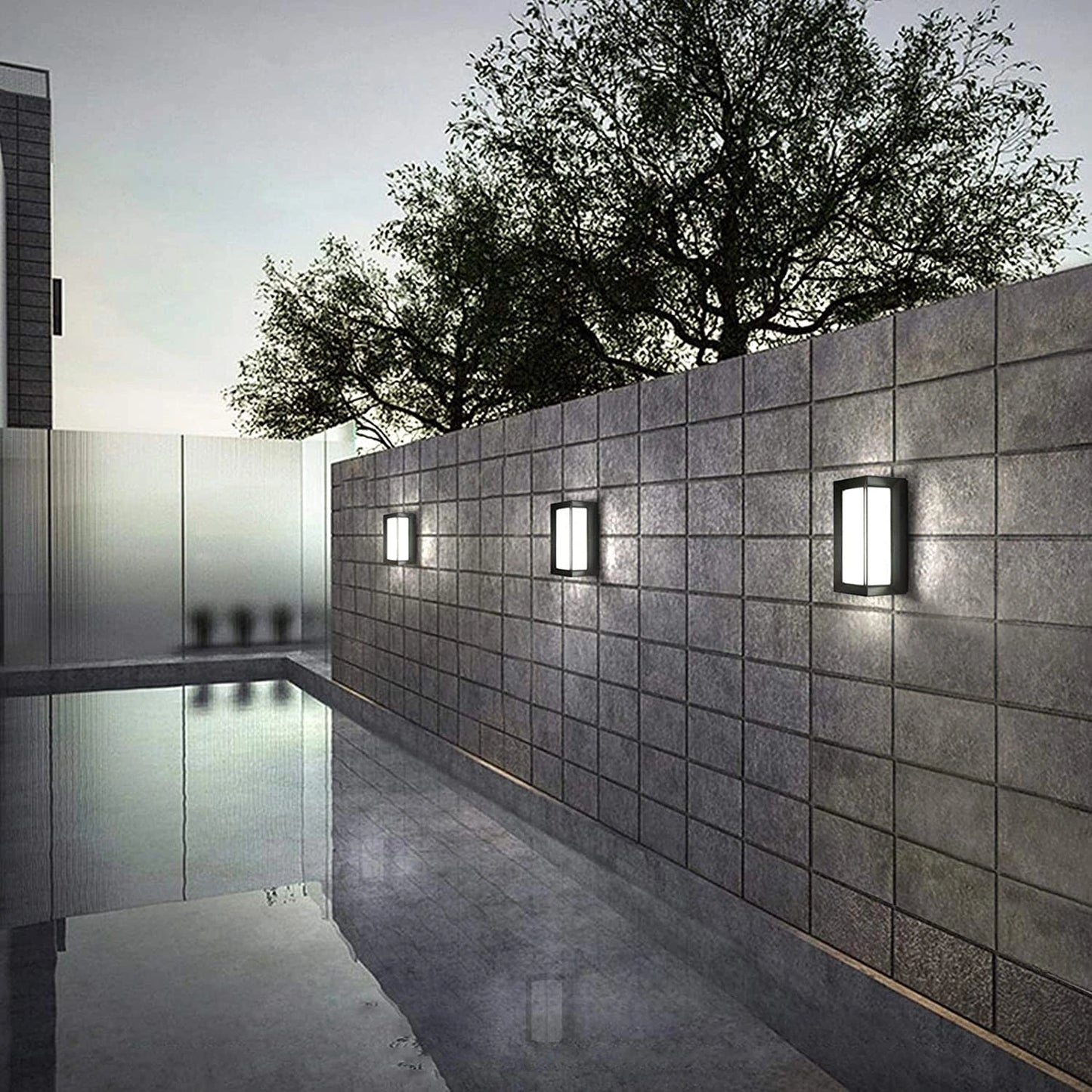 Exterior Wall Sconce Outdoor Black Porch Light Fixtures SY-O4021