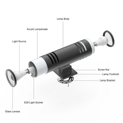 Up And Down lighting Exterior Wall Sconce SY-O3002