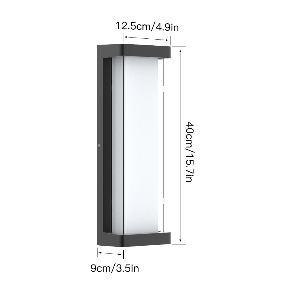 16 Inch 30W Dimmable Aluminum Outdoor Wall Mounted Front Porch Lights SY-O9074-D