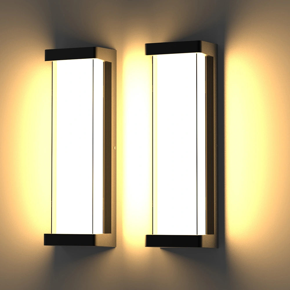 16 Inch 30W Dimmable Aluminum Outdoor Wall Mounted Front Porch Lights SY-O9074-D