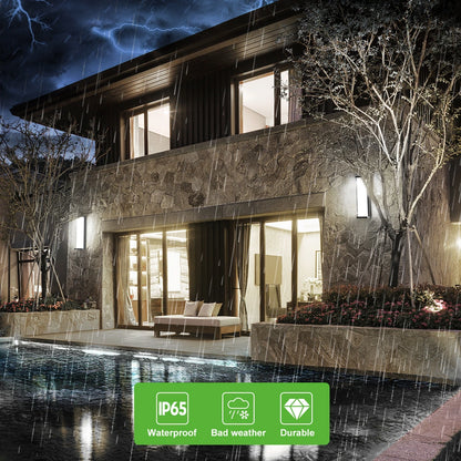 16 Inch 30W Dimmable Aluminum Outdoor Wall Mounted Front Porch Lights SY-O9074-D