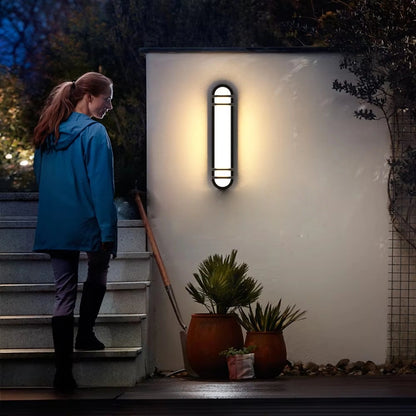 36W 3600LM Dimmable Large Outdoor Wall Lights 23.6 Inch Extra Lanterns For Porch SY-O9046A