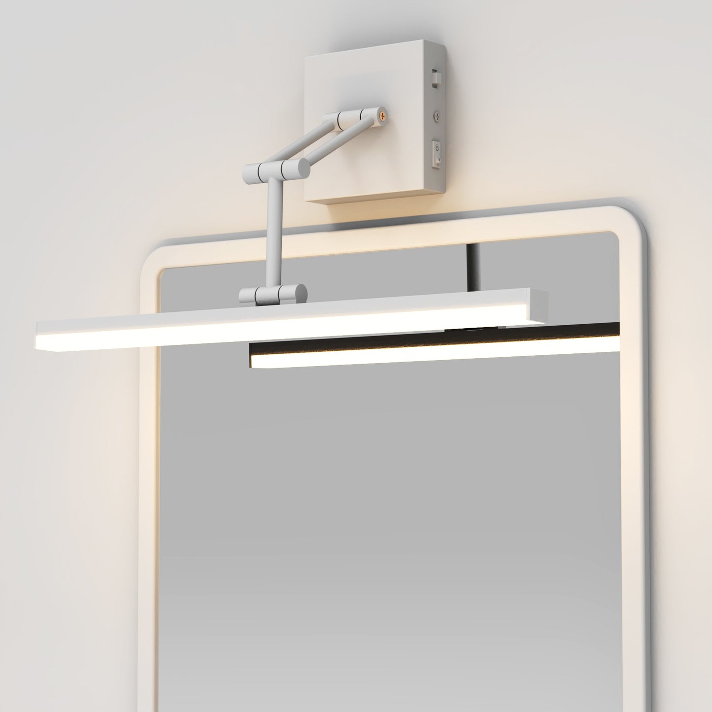 Aluminum Vanity Led Bathroom Lighting 19.09 Inch SY-V015-WHITE