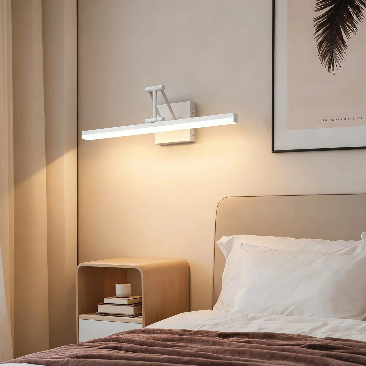 Aluminum Vanity Led Bathroom Lighting 19.09 Inch SY-V015-WHITE