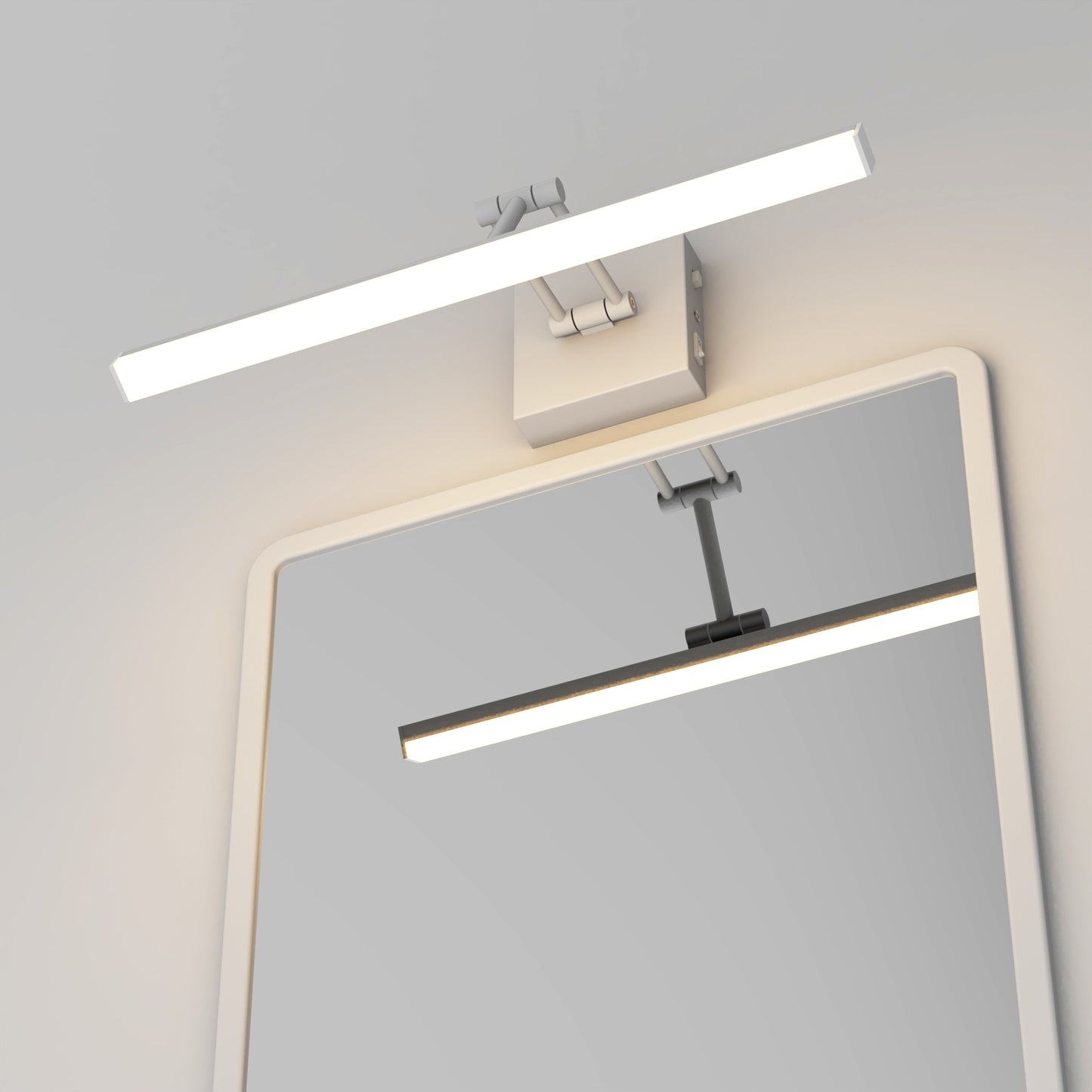 Aluminum Vanity Led Bathroom Lighting 19.09 Inch SY-V015-WHITE
