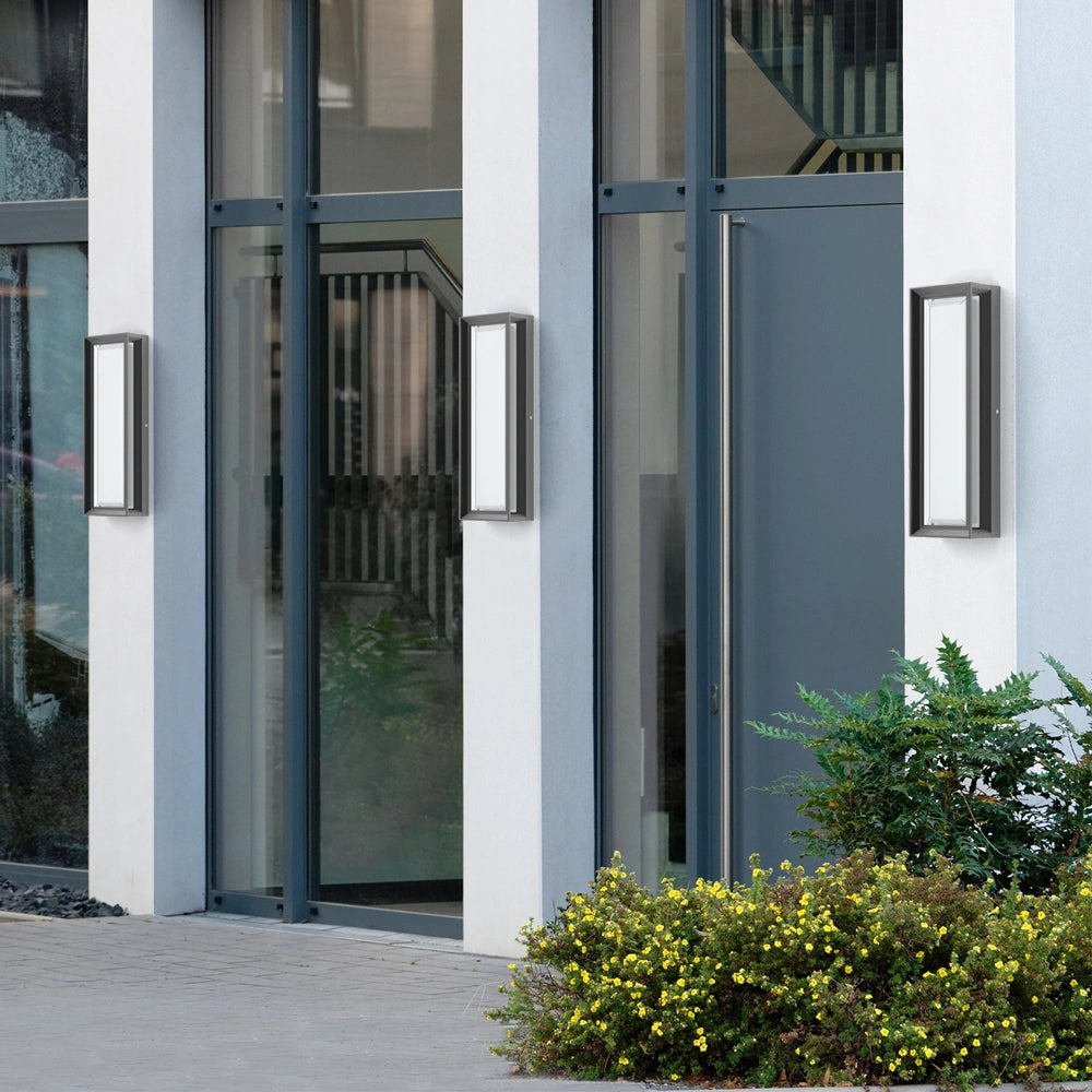 Ip65 16 Inch Dimmable Led Outdoor Wall Lights Exterior Lanterns For Porch SY-O9054-D