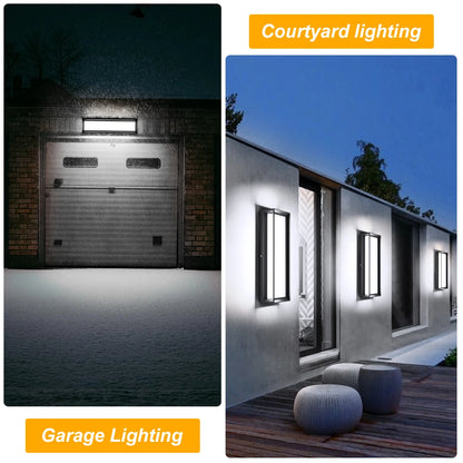 Ip65 16 Inch Dimmable Led Outdoor Wall Lights Exterior Lanterns For Porch SY-O9054-D