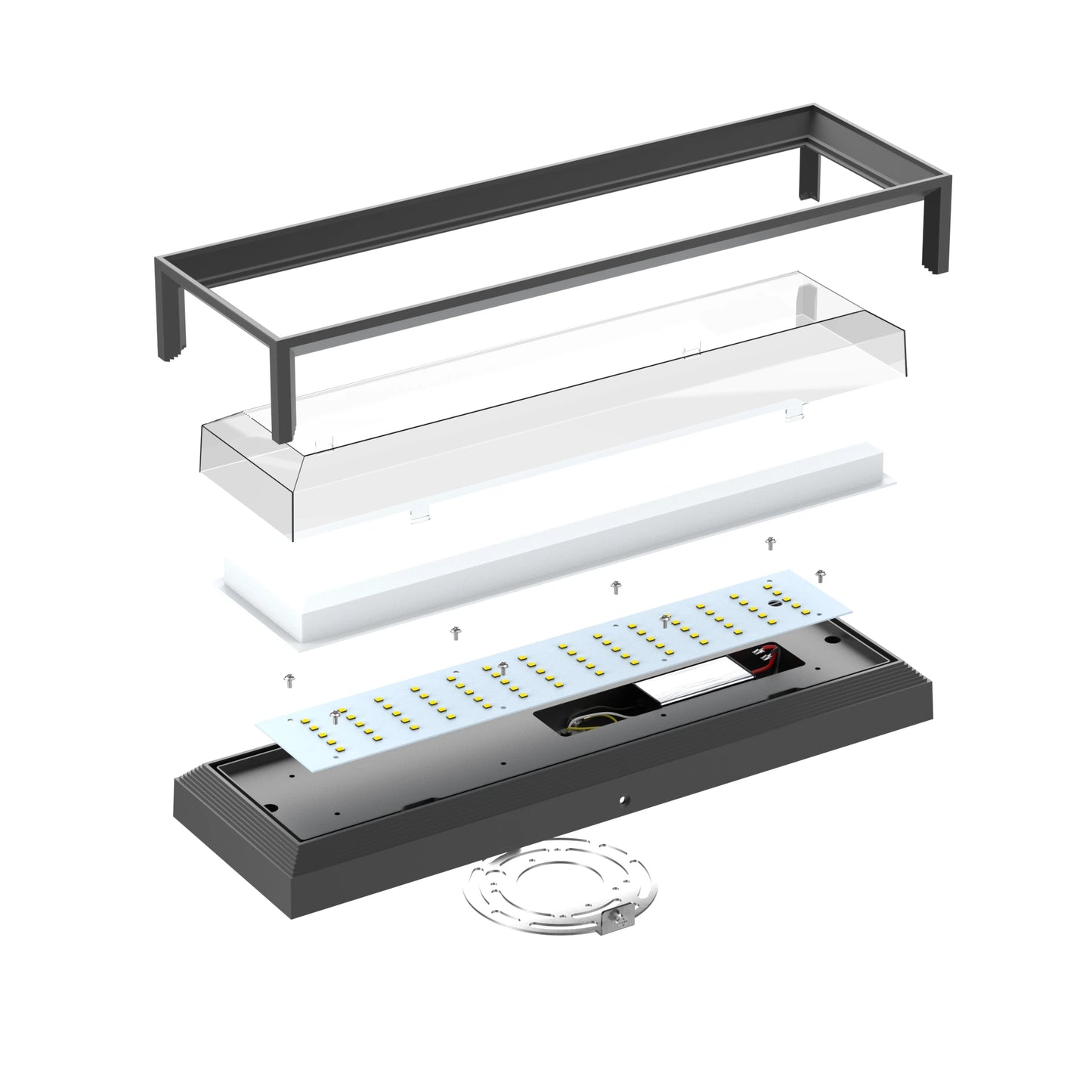 Ip65 16 Inch Dimmable Led Outdoor Wall Lights Exterior Lanterns For Porch SY-O9054-D