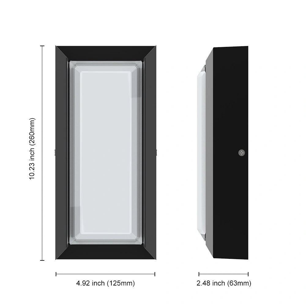 12W Garden led wall mount modern exterior light SY-O9047