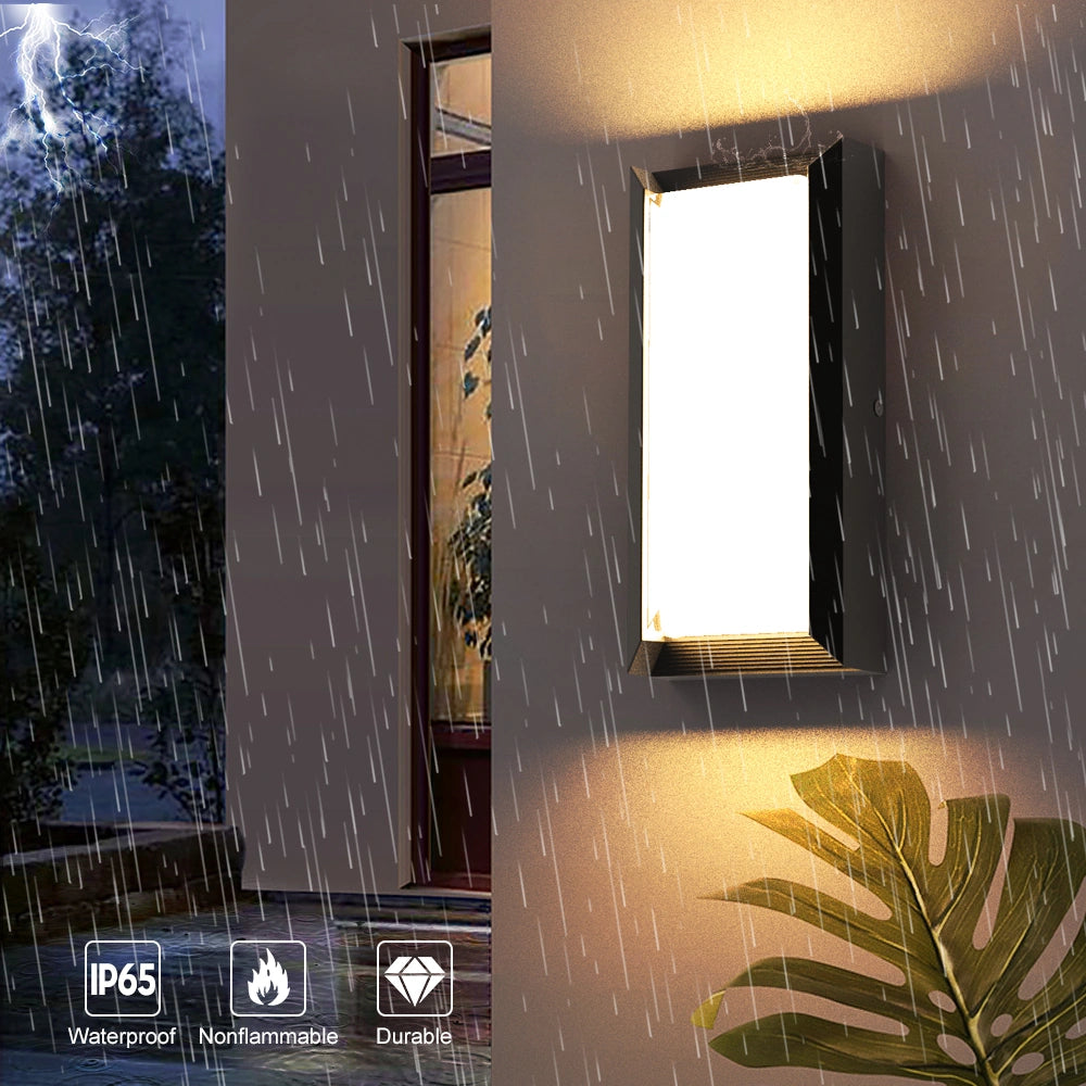 12W Garden led wall mount modern exterior light SY-O9047