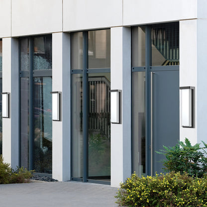 16 Inch Black Dimmable Outdoor Lanterns for Front Porch SY-O9084-D