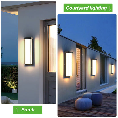 16 Inch Black Dimmable Outdoor Lanterns for Front Porch SY-O9084-D