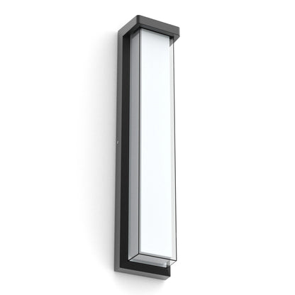 24 Inch Black Large Dimmable Unique Outdoor Wall Lighting for Balcony