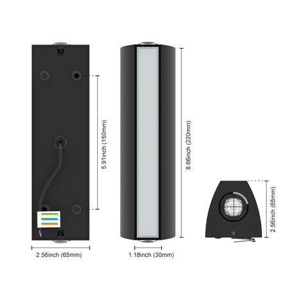 8W Terrace Led Wall Mount Outdoor Wall Lamp SY-O9044S