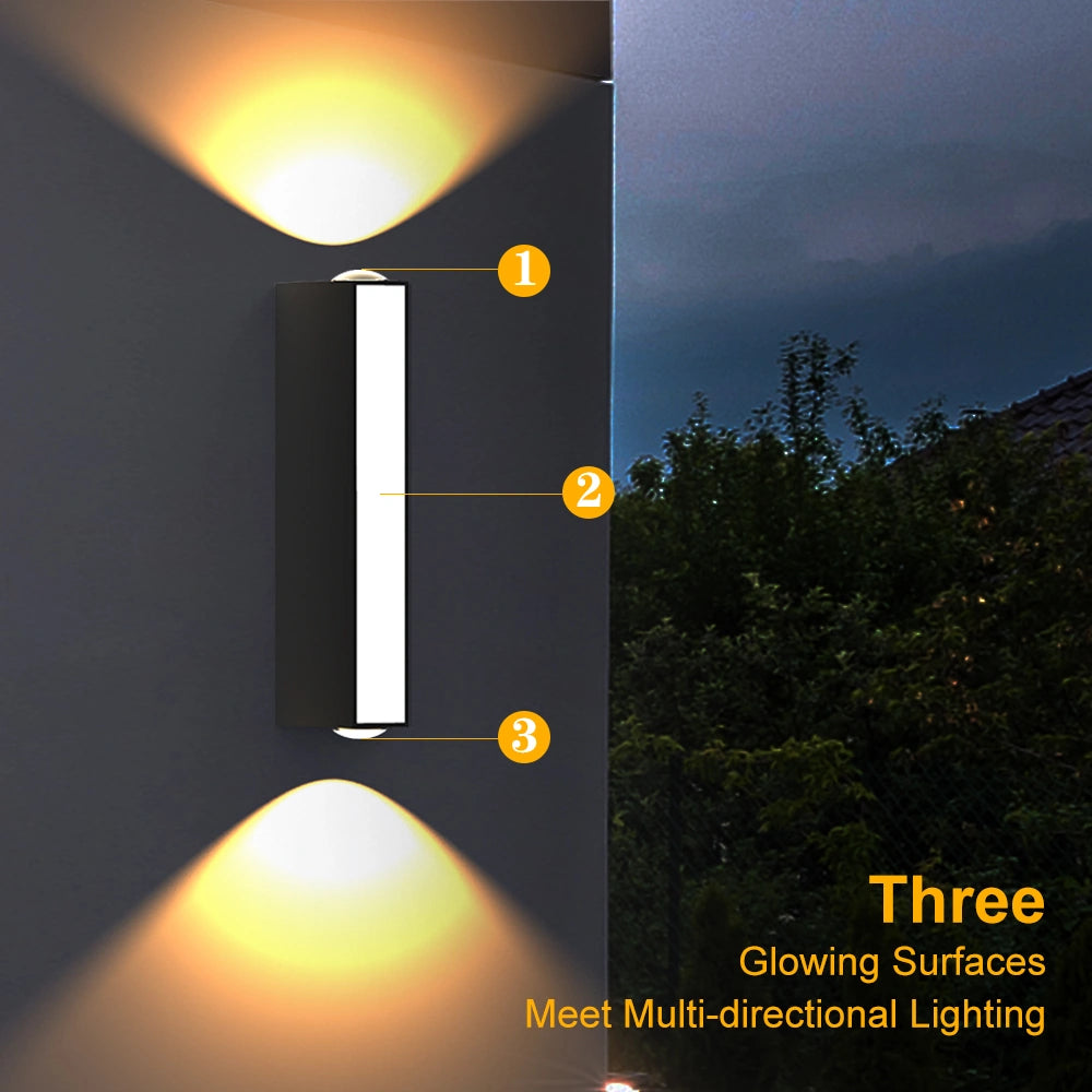 8W Terrace Led Wall Mount Outdoor Wall Lamp SY-O9044S