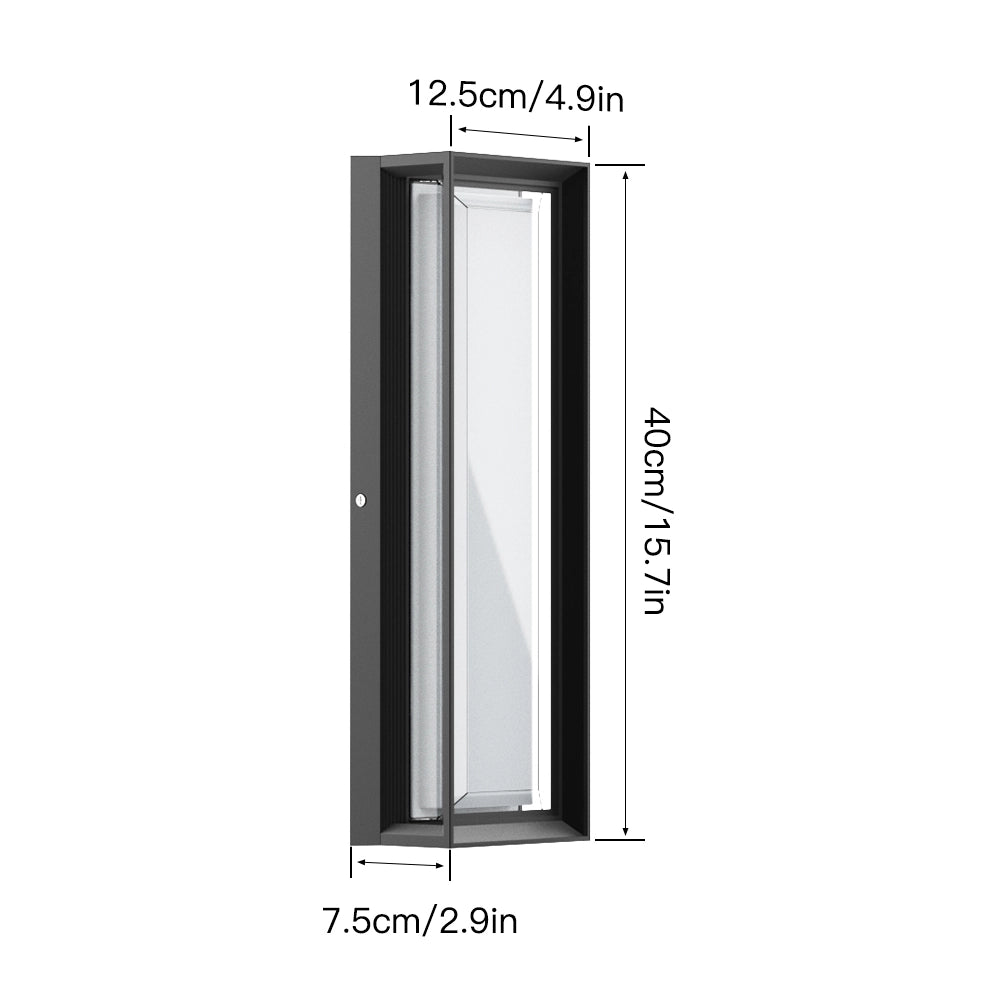 Ip65 16 Inch Dimmable Led Outdoor Wall Lights Exterior Lanterns For Porch SY-O9054-D