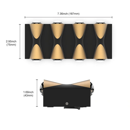 Outdoor Wall Light Fixtures 8W Ip65 SY-O9022