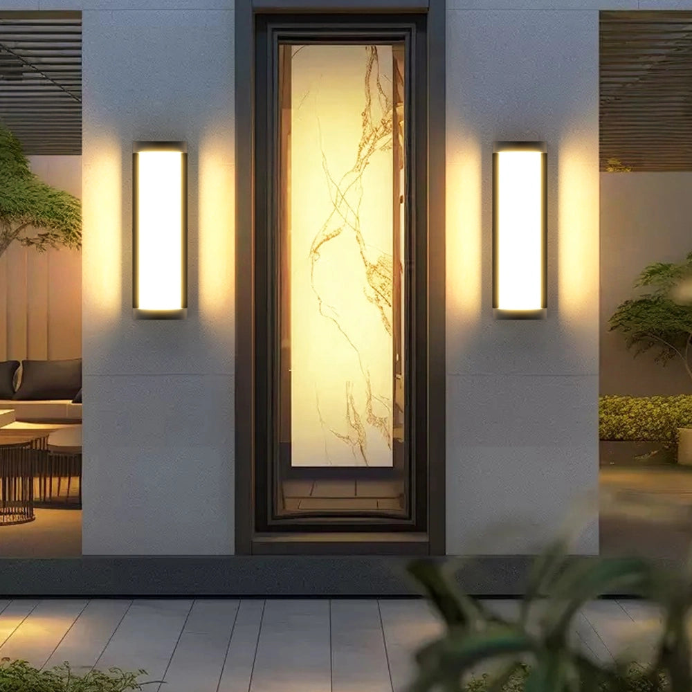 Dimmable 16 Inch Aluminum Modern Outdoor Wall Sconce SY-O9064-D
