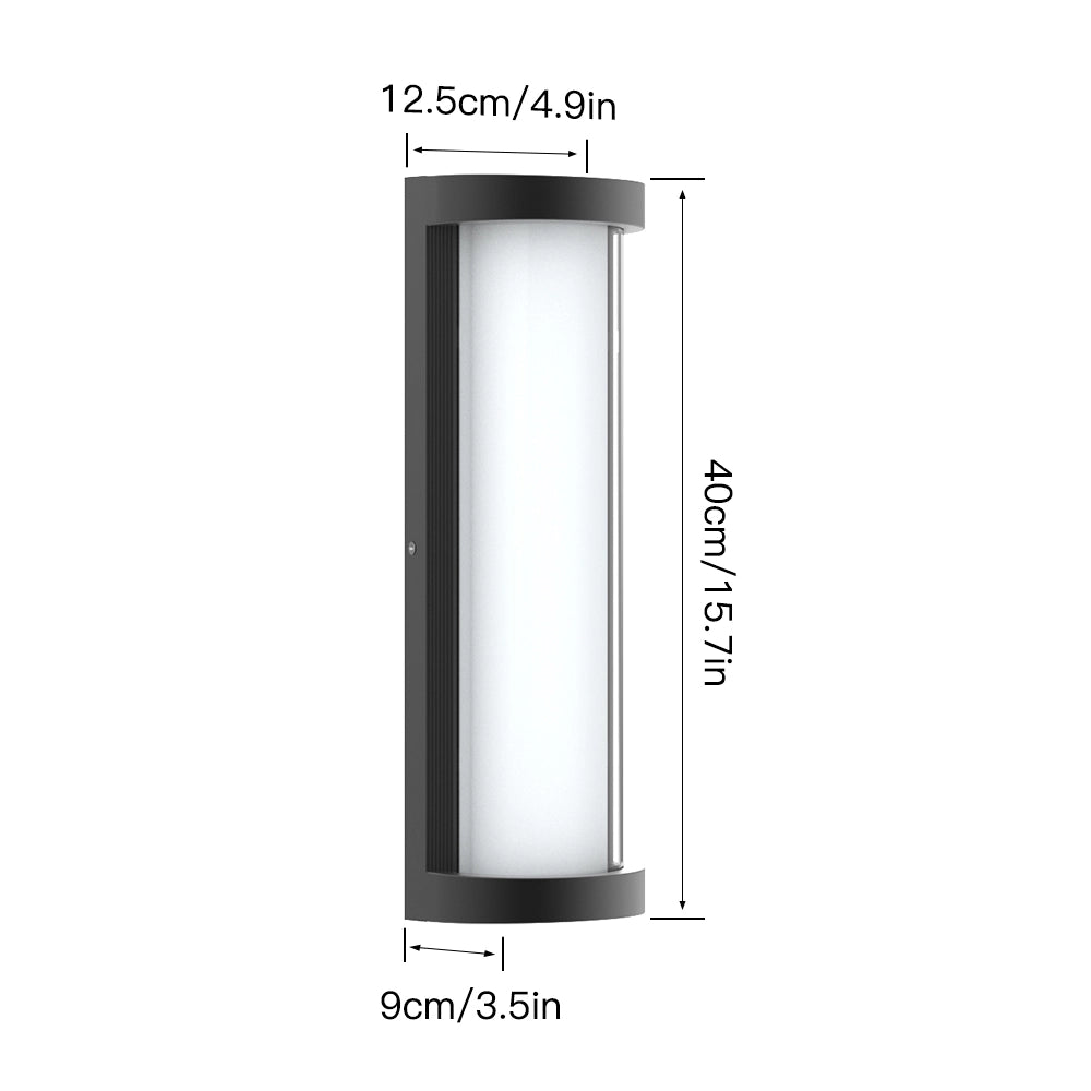 Dimmable 16 Inch Aluminum Modern Outdoor Wall Sconce SY-O9064-D