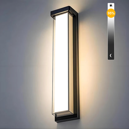 24 Inch Black Large Dimmable Unique Outdoor Wall Lighting for Balcony