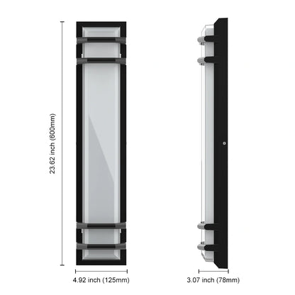 Dimmable 23.6 Inch Modern Wall Outdoor Porch Lights SY-O9046-D