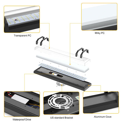 Dimmable 23.6 Inch Modern Wall Outdoor Porch Lights SY-O9046-D