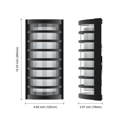 18W Outside Porch Lights Ip65 Led Wall Pack Lamp SY-O9048