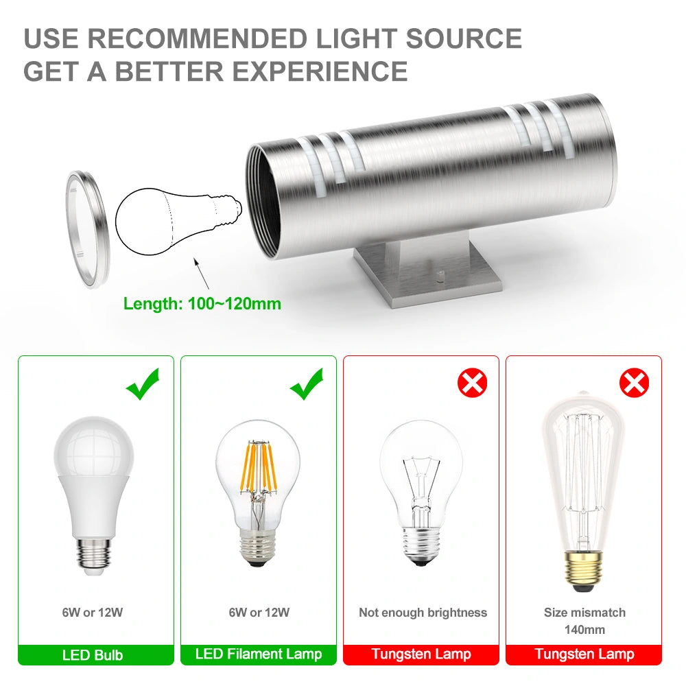 Exterior Stainless Steel Outside Porch Lights SY-OC3001