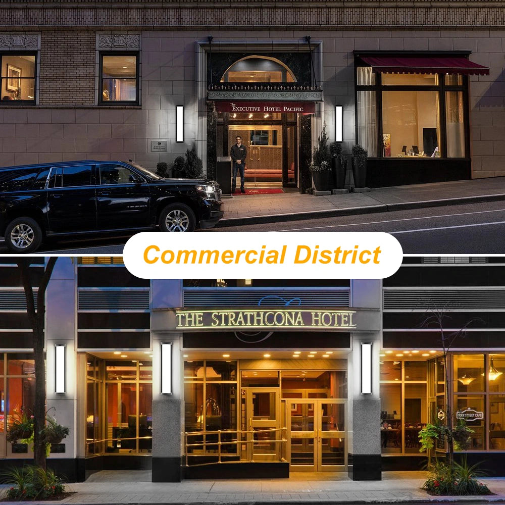 IP65 24 INCH Dimmable Waterproof Outside Porch Lights for Real Estate SY-O9506-D