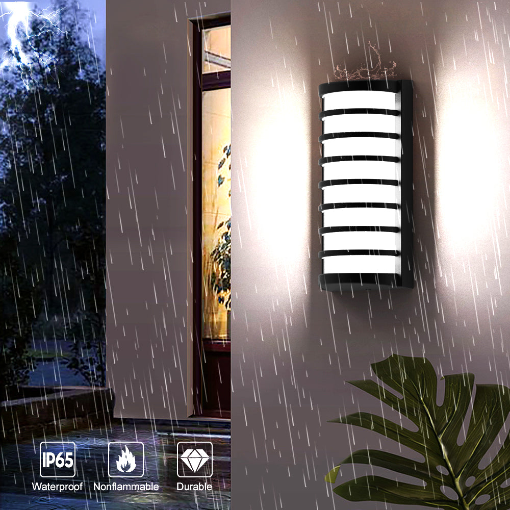 18W Outside Porch Lights Ip65 Led Wall Pack Lamp SY-O9048