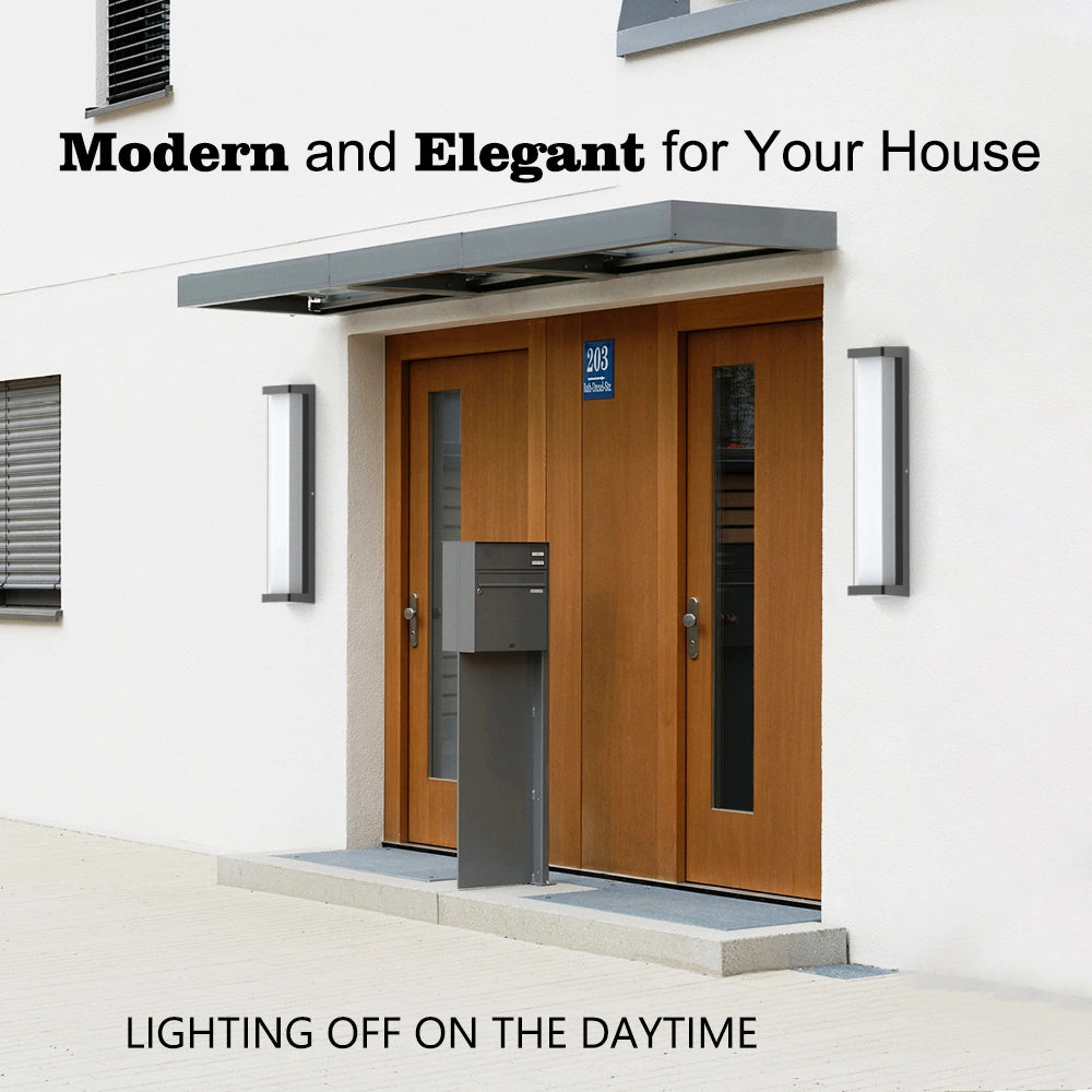 24 Inch IP65 SCR Dimmable Modern Porch Light for Outside Patio SY-O9076-D