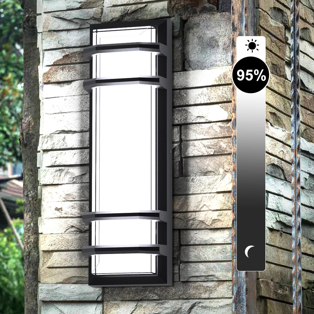 30W SCR Dimmable Exterior Porch Lights 15.75 Inch For Front Door SY-O9044B