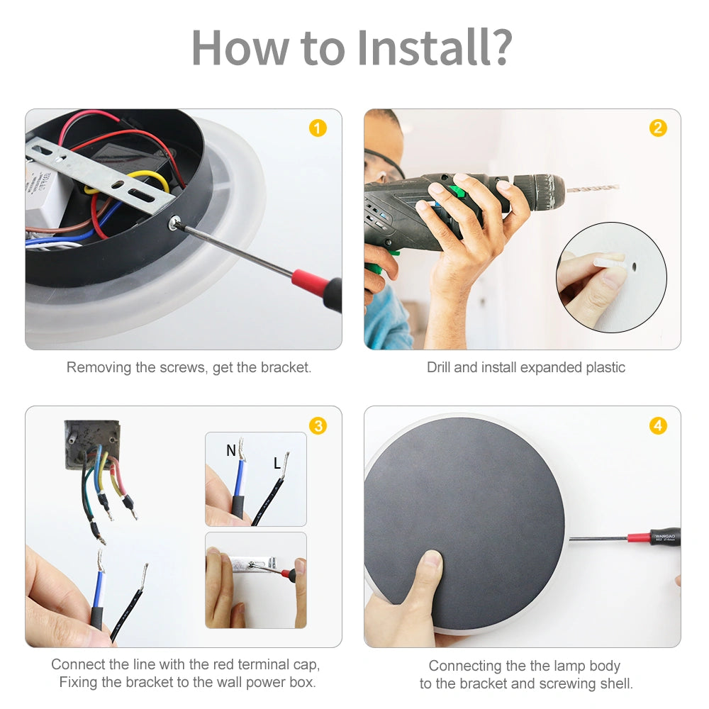 Touchable Wall Sconce Lighting 12W SY-I1011